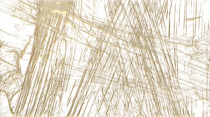 Gold metallic plastic texture on a transparent background. 