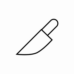 chef knife icon sign vector