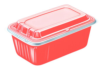 PNG Take away meal packgage transportation automobile container.