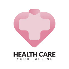 Premium Quality healthcare medical abstract modern minimalist 3d colorful logo design template