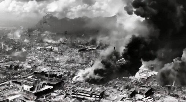 explos&atilde;o segunda guerra mundial