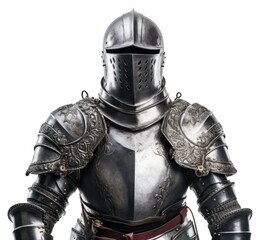 Fototapeta premium PNG Knight white background protection headwear.