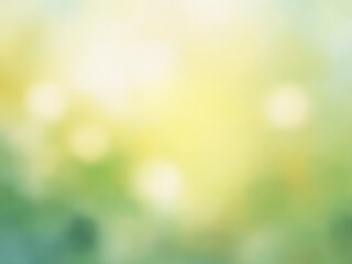 Obraz premium Impressionist Abstract Background with Soft Pastel Yellows and Greens