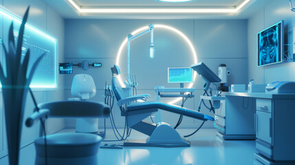 Modern Dental Clinic with High-Tech Equipment