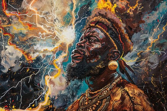 Contemporary Shango: Deity of Thunder and Lightning