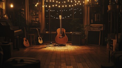 Cozy Music Room