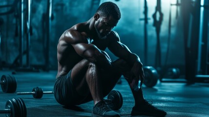 Fitness Struggle in the Gym