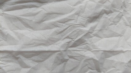 white crumpled and creased paper poster texture background