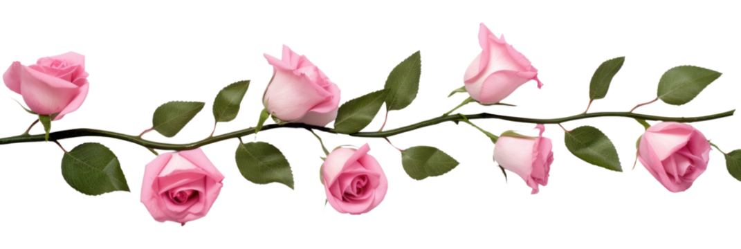 PNG Rose pattern on adhesive strip flower petal plant.