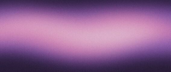 Abstract background with dark purple pink gradient, grain, wavy, grunge noise, website banner design, copy space