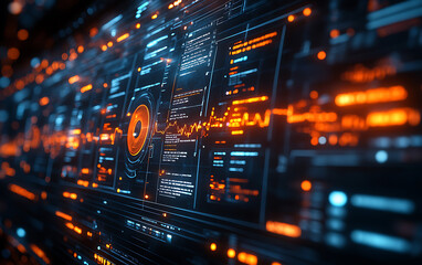 Naklejka premium Document Evolution Timeline: Advancements in Management Technologies