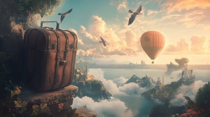 Obraz premium Dreamy Adventure Landscape