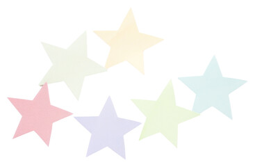 Obraz premium PNG Star pattern paper white background celebration circle.