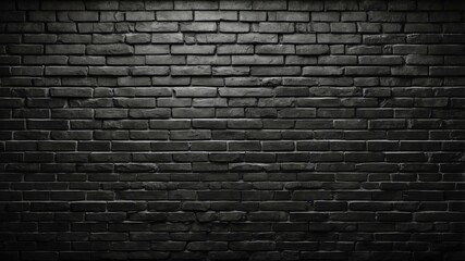 rustic black brick wall background