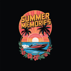 Fototapeta premium Modern T shirt design . Generative AI