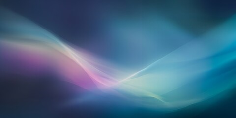 Obraz premium Abstract background with soft, flowing lines in blue, purple, and white tones. A smooth and ethereal design.