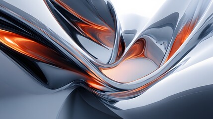 Abstract 3D Render. 