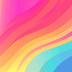 Bright Colors, Gradient Background Graphic