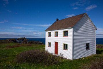 Traditional house in Elliston, Newfoundland
