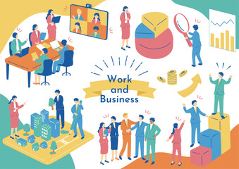 ビジネスシーン素材集