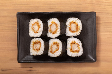 ヒレカツ太巻き