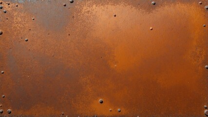 closeup image of a rust on metal for background