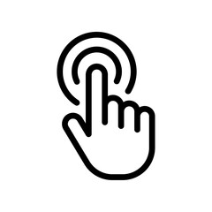 Click hand cursor icon