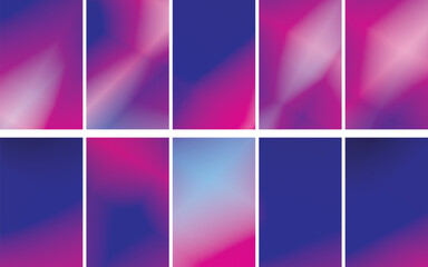 Obraz premium lilac modern gradient background color and wallpaper texture, colorful painting background.