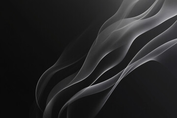 Naklejka premium smooth gradient black background, wallpaper