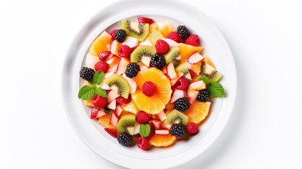 fresh and healthy fruits. fresh and delicious fruit salad. fruit salad recipe
