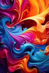 abstract background with waves