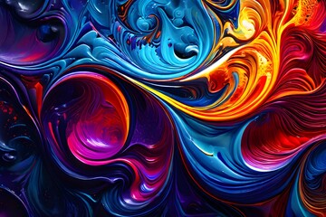 abstract fractal background