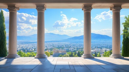 This ancient temple highlights Greek architectural brilliance, showcasing the precision and craftsmanship of a bygone era.