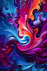 abstract background with swirls