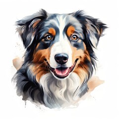 Fototapeta premium the AI Image Generator, australian shepherd dog