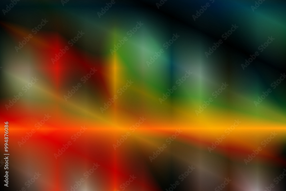 Poster modern abstract high speed movement. dynamic motion light trails on dark background. futuristic digi