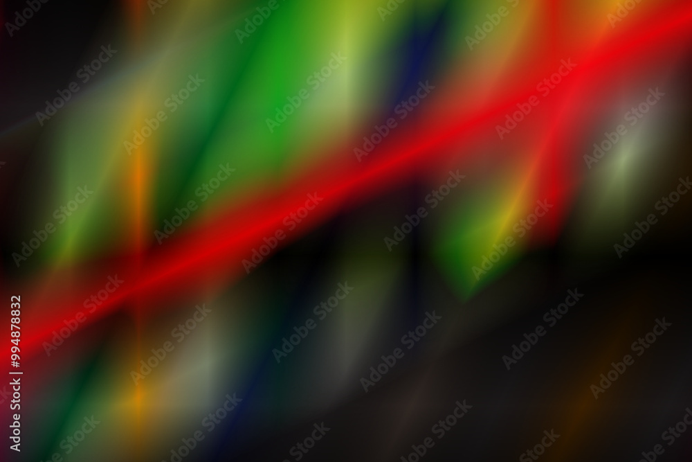 Poster modern abstract high speed movement. dynamic motion light trails on dark background. futuristic digi