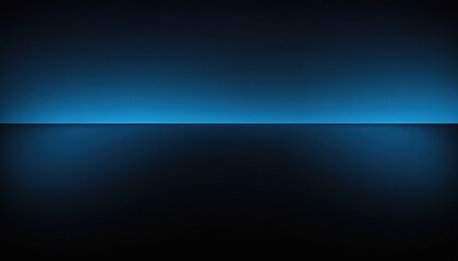 Obraz premium Gradiant Textured Blue Dark Studio Background. Dark blue shade wall and floor background, three dimensional spaceroom for product display, marketing, business. 90