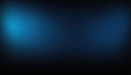 Obraz premium Blue background. Smooth Dark blue with Black vignette Studio Banner. 6