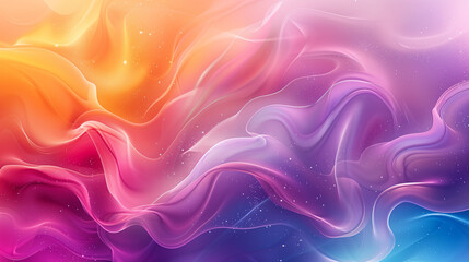 Obraz premium abstract background with colorful gradient liquid waves