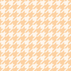 Houndstooth Pattern seamless and timeless vanilla
