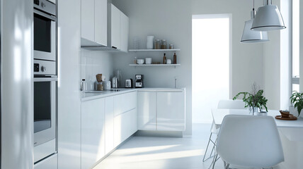 modern kitchen interior