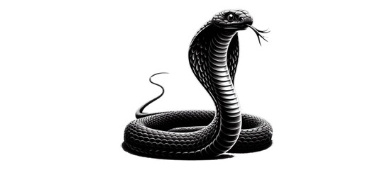 Fototapeta premium snake on a hook