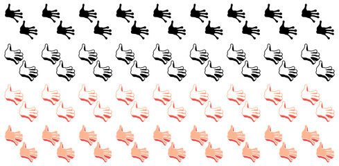 Set collections colourful stylish lemur Animal footprint icon. lemur paw print walking symbol vector illustration © Javanism