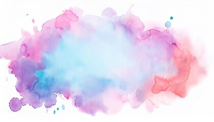 Abstract watercolor art