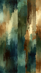 Abstract wallpaper inspired by nature's colors. Blend earthy tones like greens, browns, and blues with organic shapes
