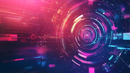 Obraz premium Media business background. 
