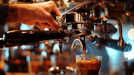 Barista training to perfect espresso shots
