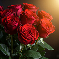 bunch of roses