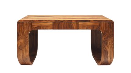 Modern Smooth Writing Desk with Clean Lines